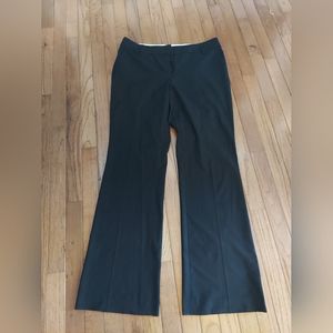Ann Taylor LOFT ann Black Slacks Office Business Casual Career Sz 10 Dress Pants